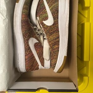 Nike Colorful FlyKnit Air Force 1 Sneakers